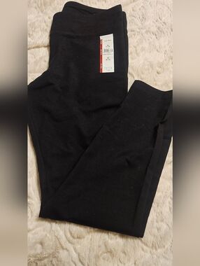 Time and Tru Black High-Rise Women's Leggings